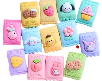 Simulation Food Play Cartoon Donut Harz Charms Harz Donut DIY Harz Zubehör für d