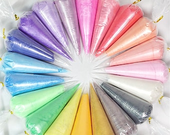 100g Fake whipped cream Silicone Deco Cream Shimmer colors for phone case free 1 tip