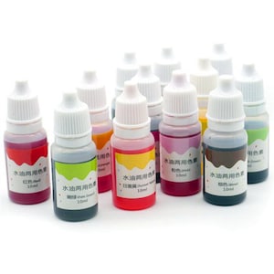 Colorante pigmentato artigianale 10ml Accessori in materiale per sapone fatto a mano fai-da-te fai-da-te Water Sprite Ocean Baby