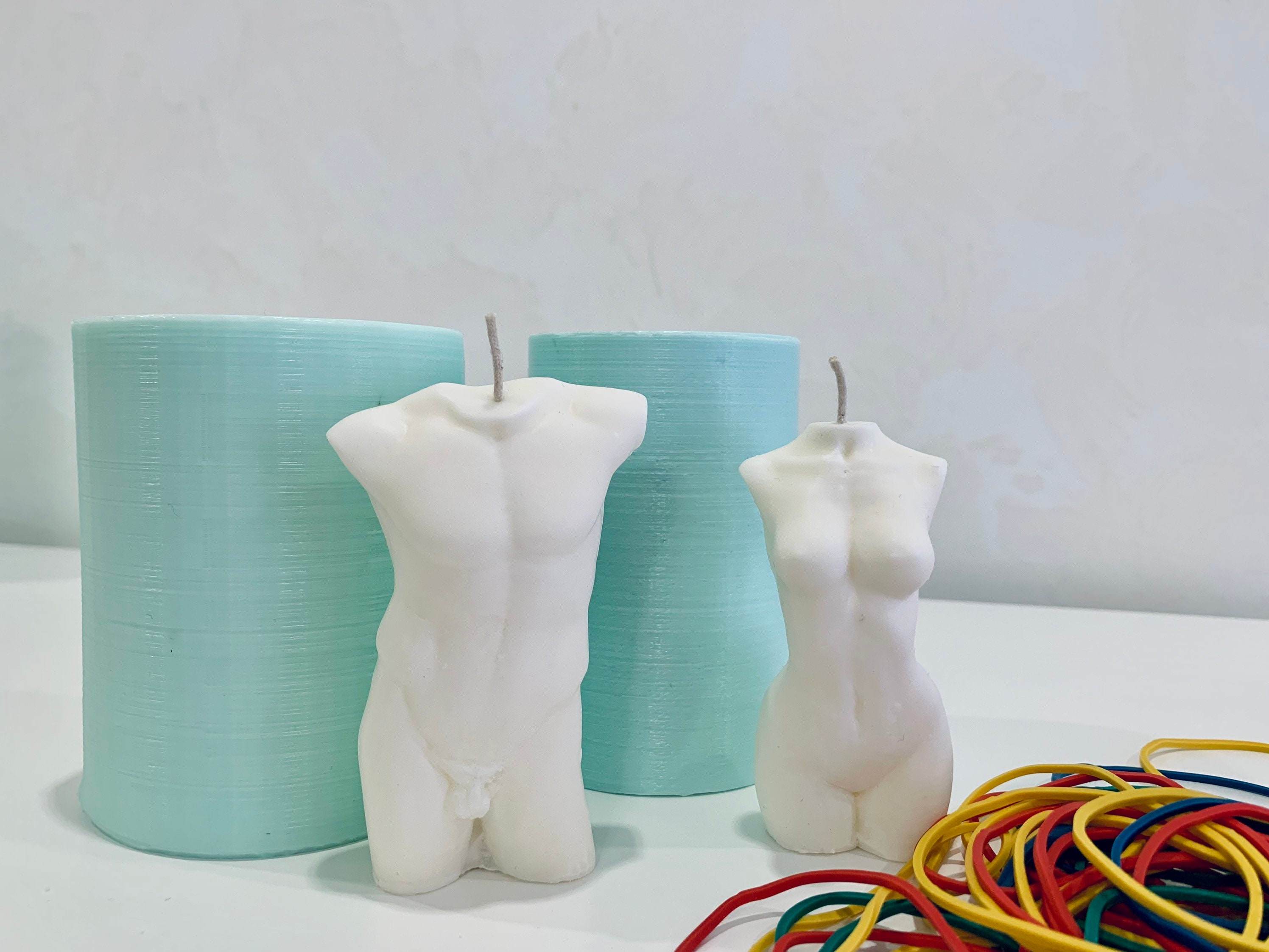 3D Candle Molds Male Female Body Mold Woman Goddes Torso Etsy