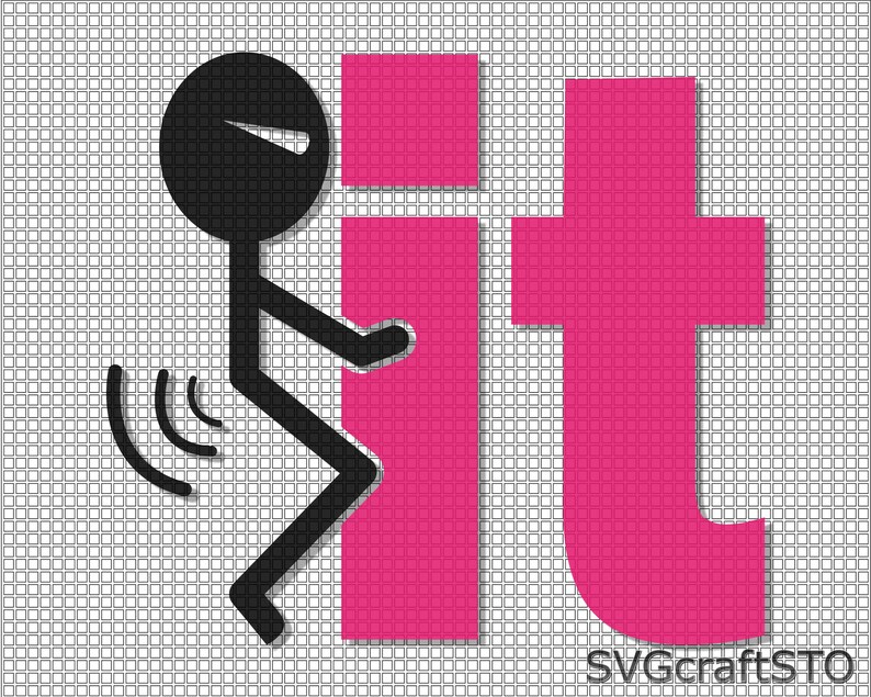 F It Instant Download Fuck It Vector Fuck It SVG cricut and Silhouette