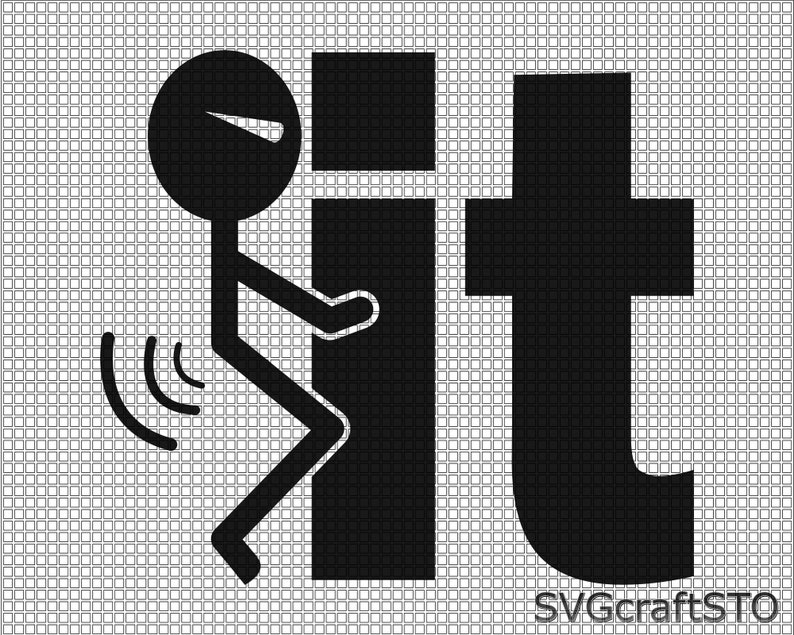 F It Instant Download Fuck It Vector Fuck It SVG cricut and Silhouette