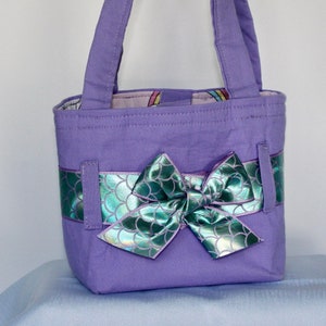 Tiny Tote Bag for Child, Little girl&#39;s Purse, Mommy and Me Dress Up, Child Purse