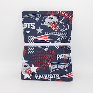 Tapete de juego portátil de tiza con estampado de fútbol de los Patriots