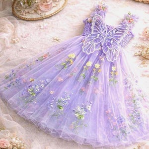 etsy purple dress Ethereal Purple Dress