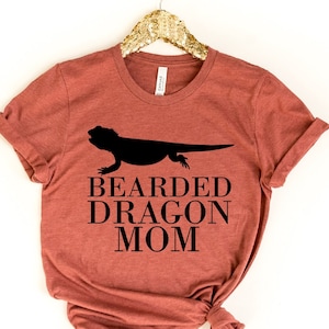 Bearded Dragon Mom Shirt, Pet Reptile Lover Gift, Bearded Dragon Lover Shirt, Bearded Dragon Owner Gift, Beardies Shirt, Pet Bearded Dragon