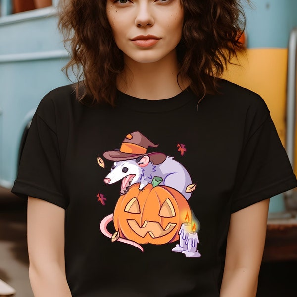 Opossum Halloween Shirt, Halloween Shirt, Spooky Season Shirt, Opossum Shirt, Opossum Lover Gift, Halloween Gift, Fall Shirt, Stay Spooky