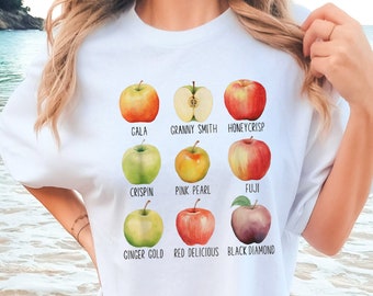 Cottagecore Apple Shirt, Apple Picking Shirt, Apples Shirt, Apple Picking Shirts, Apple Picking Crew, Autumn Shirt Apple, Fall Shirts