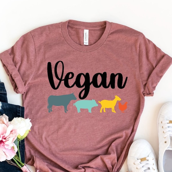 Vegan Shirt, Gift For Vegan, Vegetarian Tee, Funny Vegan Shirt, Plant Based Shirt, Veggie Shirt, Vegan Clothing, Animal Activist Shirt