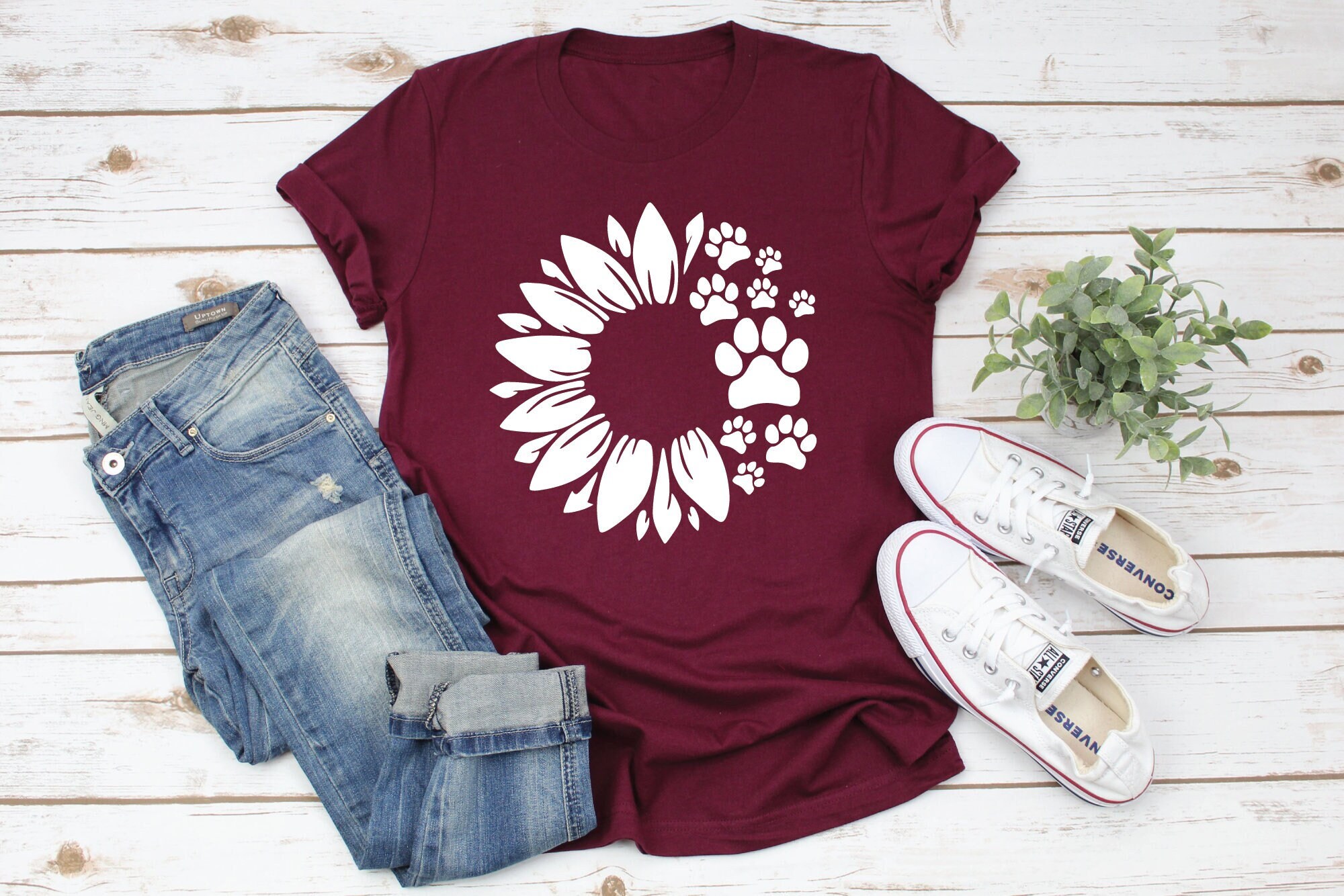 Pawz du Sunflower Shirt Heart