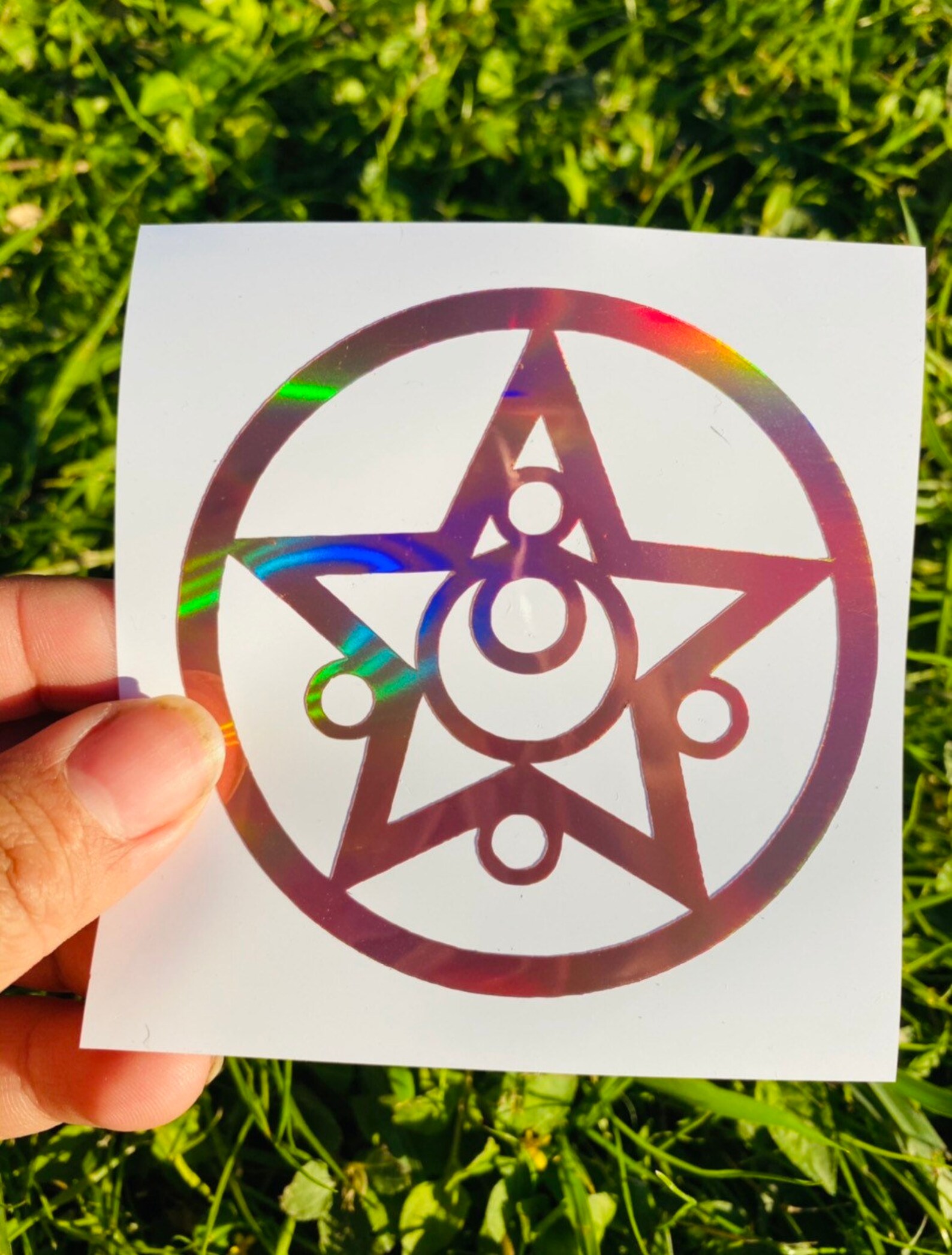 Sailor moon decal sailor moon sticker sailor moon symbol Etsy