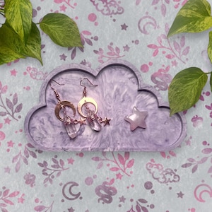 Cloud Tray - Lila marmeren stijl Snuisterijbakje