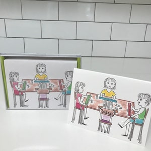 mah jongg notecards