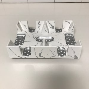 Hand painted canasta tray