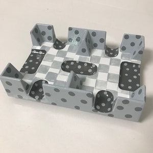 Handpainted canasta tray