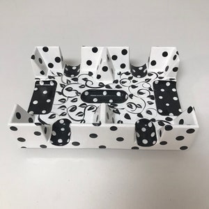 Handpainted canasta tray
