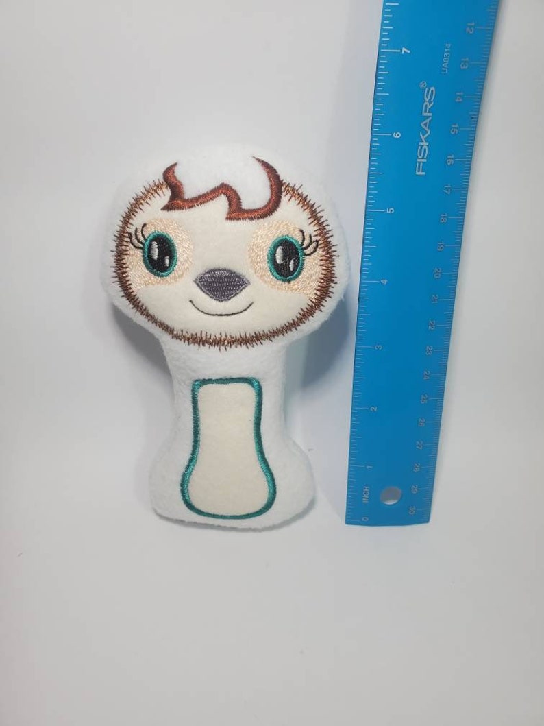 Sloth Baby Rattle Safe Gift Shower Animal Toys For image 2