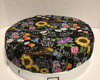 Garden Theme 5 Gallon Bucket Seat, Cushion Bucket Lid, Cushion Buck Seat