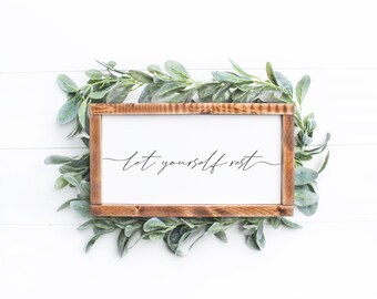 Rest Quote, Modern Farmhouse Style Print, Inspiring Print, Wall Art Quote, Typography Print, Digital Download, Custom Wall Art, Lettering