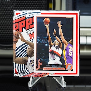 Posavasos de Rasheed Wallace - Portland Trailblazers - Baloncesto Topps 2003 - 1/OE