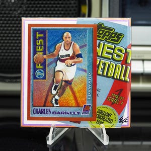 Dessous de verre classique Charles Barkley - Phoenix Suns - Topps Finest Basketball 1996 - 1/OE