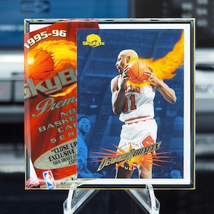 Dennis Rodman Classic Card Tile Coaster - Chicago Bulls - 1995