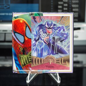 Venom Classic Card Keramikuntersetzer - Spider-Man - 1995 Marvel Metal - 1/OE