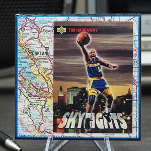 Tim Hardaway Golden State Warriors Signed 1992-93 Upper Deck 