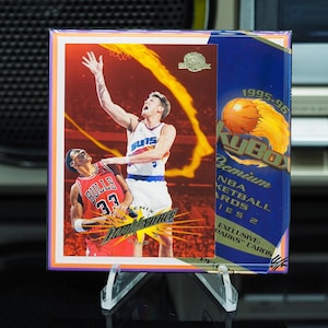 Dessous de verre classique en carreau de carte Dan Majerle - Phoenix Suns - Basketball Skybox Premium 1995 - 1/OE