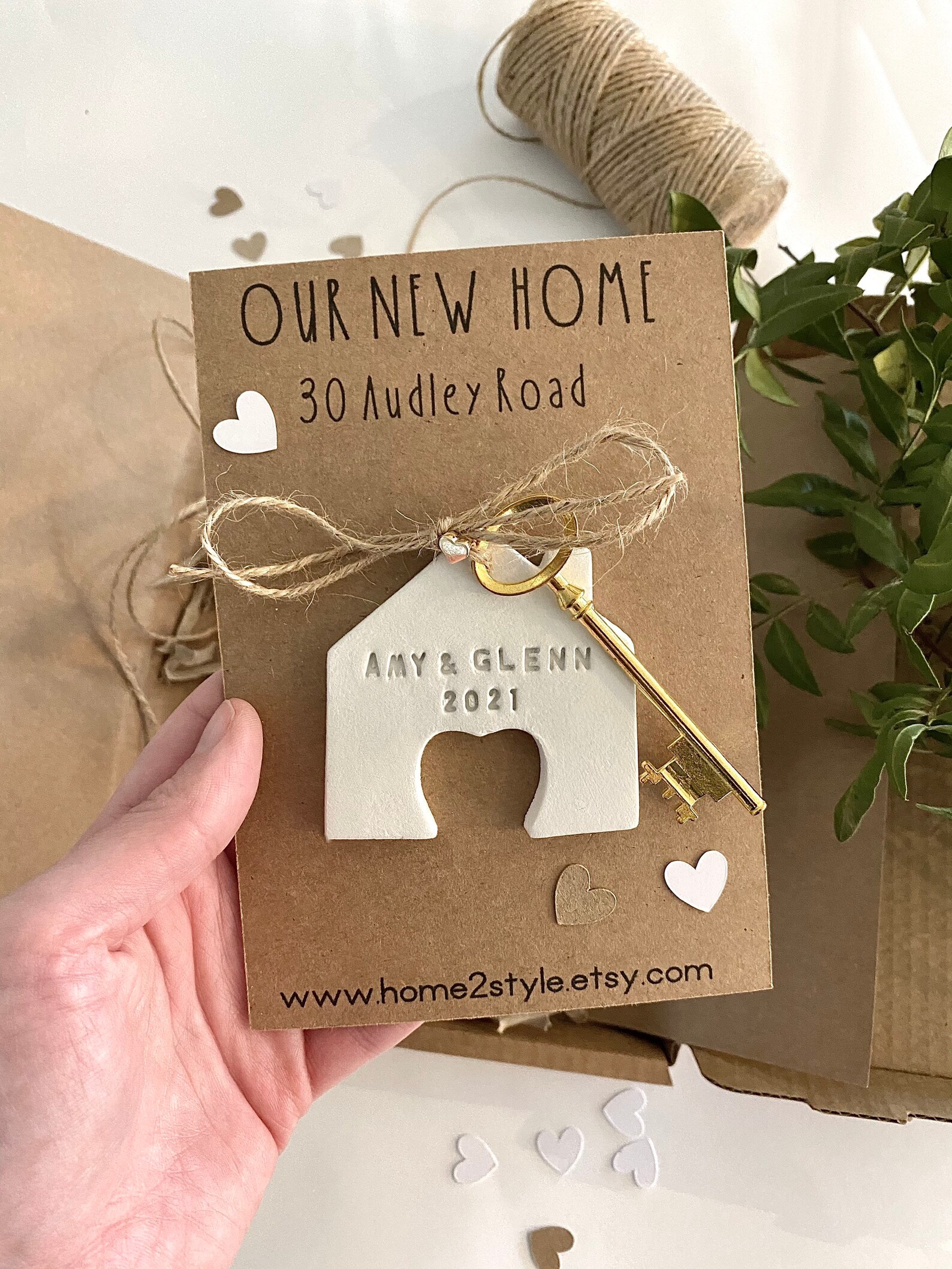 Personalised New Home Gift Moving Gift First Home Etsy