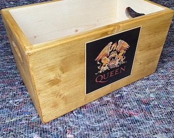 12 inch vinyl Record storage box album case Any label .