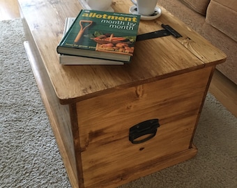 Huge Solid Pine trunk storage box DELIVERY QUOTE AVAILABLE