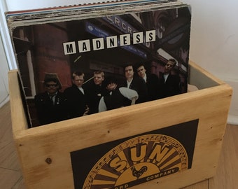 12 inch vinyl Record storage box album case