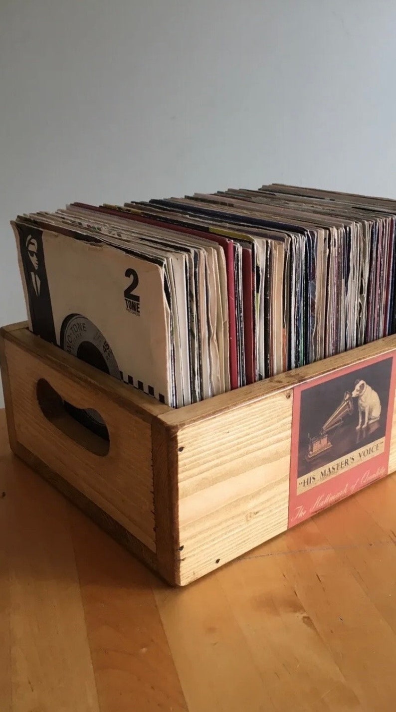 7 inch singles Record storage box image 8