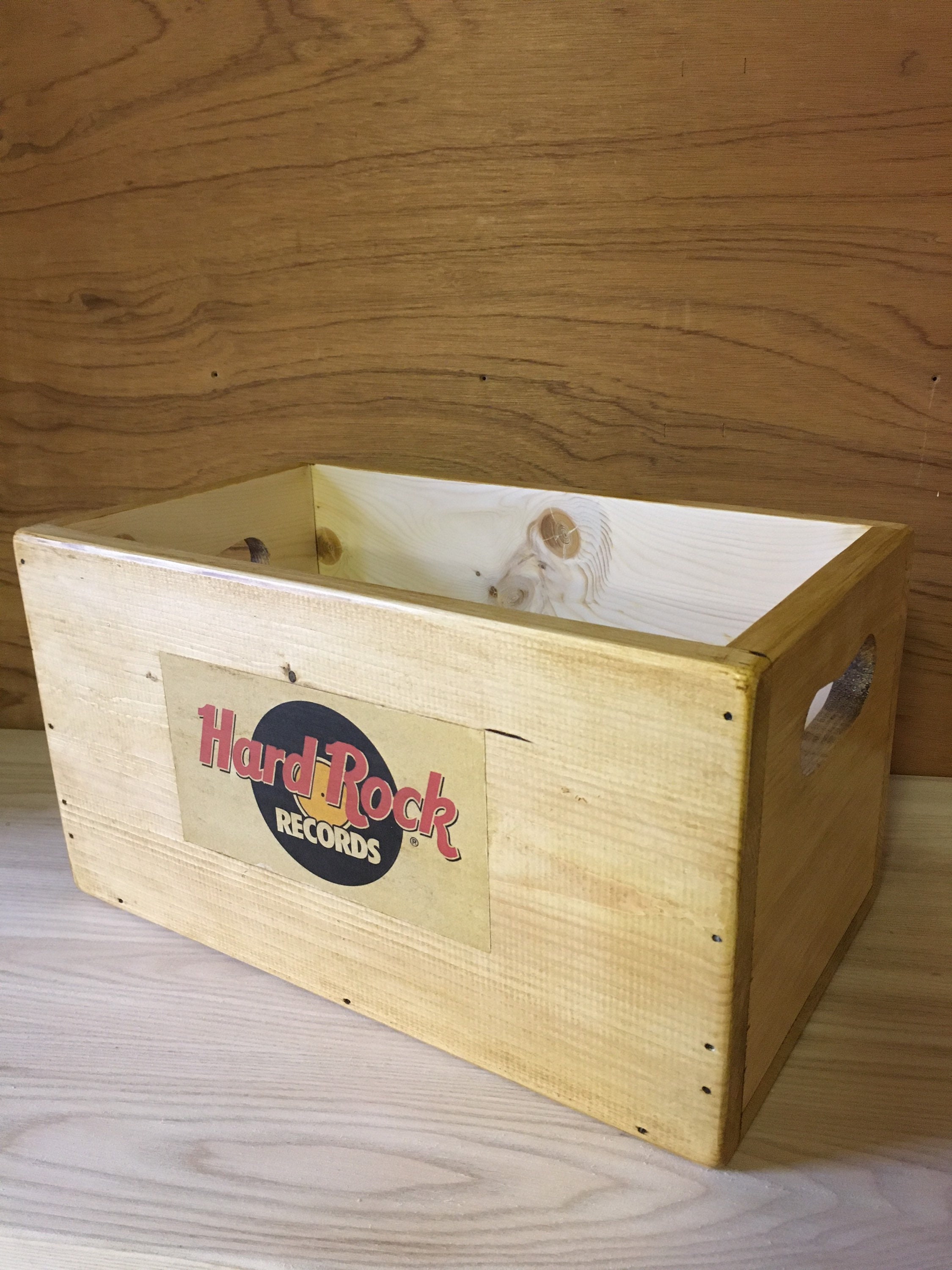 Record Storage Box 7 Inch Vinyl Singles Vintage Style Case