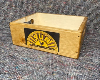 Vinyl record storage for 7 inch singles SUN Label