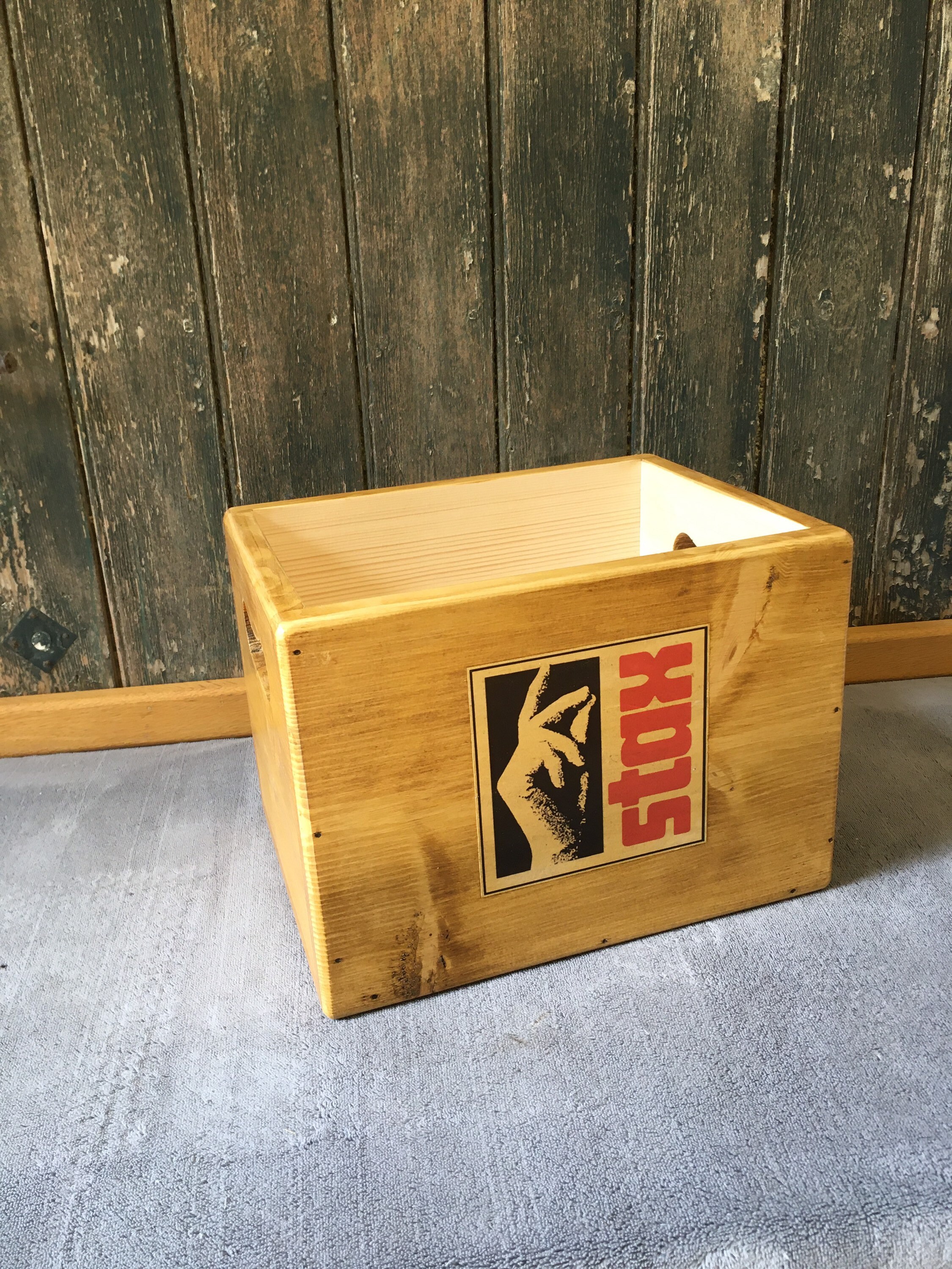 Vinyl Record Storage Box STAX Record Label. 120 Sleeves Etsy UK