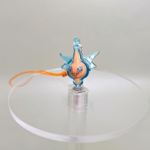 Electric ghost keychain charm kawaii gift