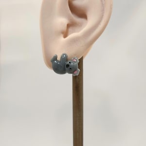 Climbing Koala earrings/ear piercings