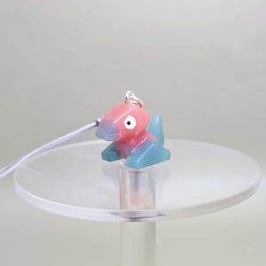 Portachiavi a forma di anatra poligonale, regalo kawaii