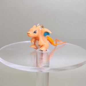 Feuer Eidechse Schlüsselanhänger Charme kawaii Geschenk