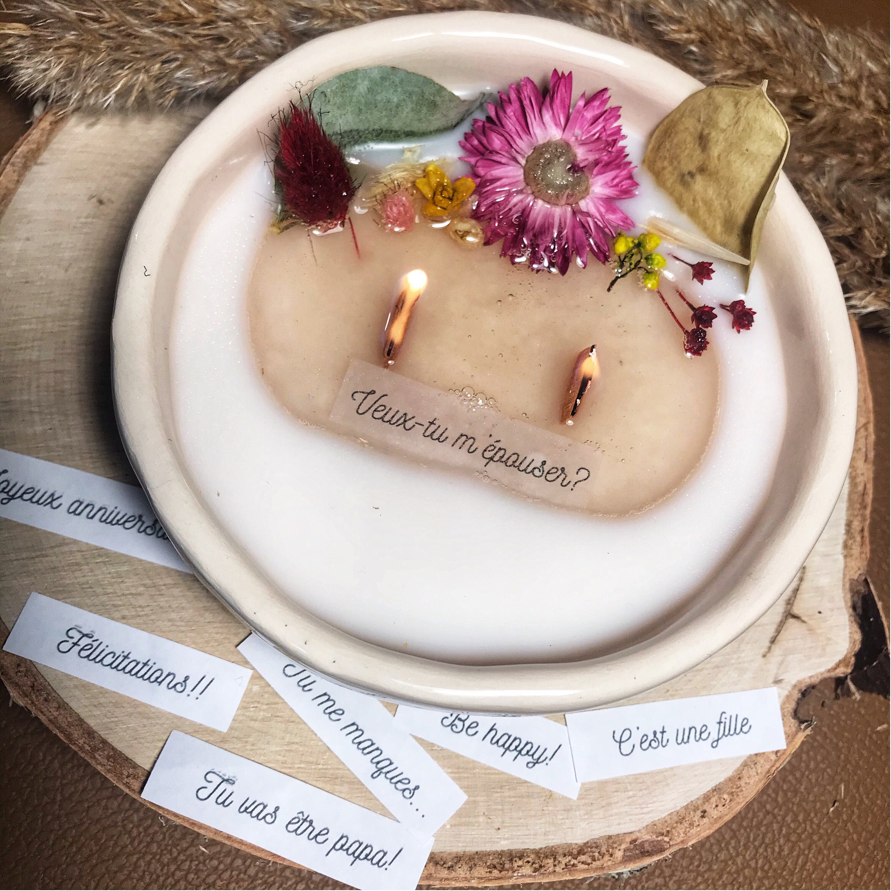 Seraphine La Bougie Message