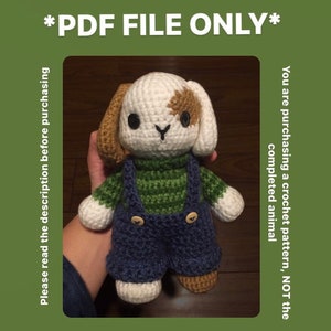 Bunny Crochet Pattern