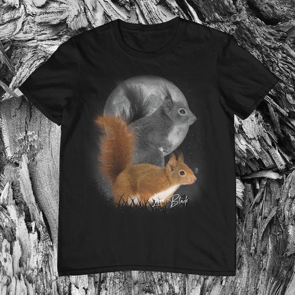 Eichhörnchen Tshirt, Eichhörnchen Shirt, Eichhörnchen Liebhaber, Süsses Eichhörnchen, Eichhörnchen Geschenk, Wildlife Shirt, Natur Liebhaber