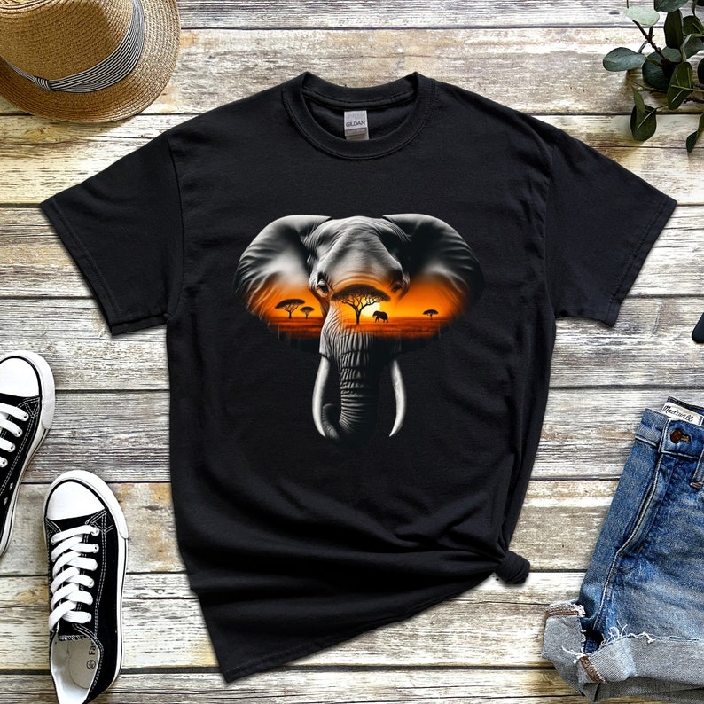 Africa Tshirt, Africa Shirt, Elephant Tshirt, Elephant Shirt, Africa ...