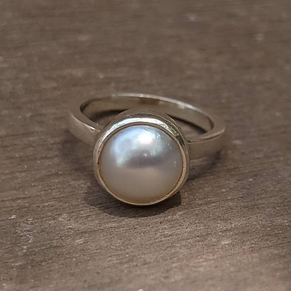 Pearl Ring - Etsy