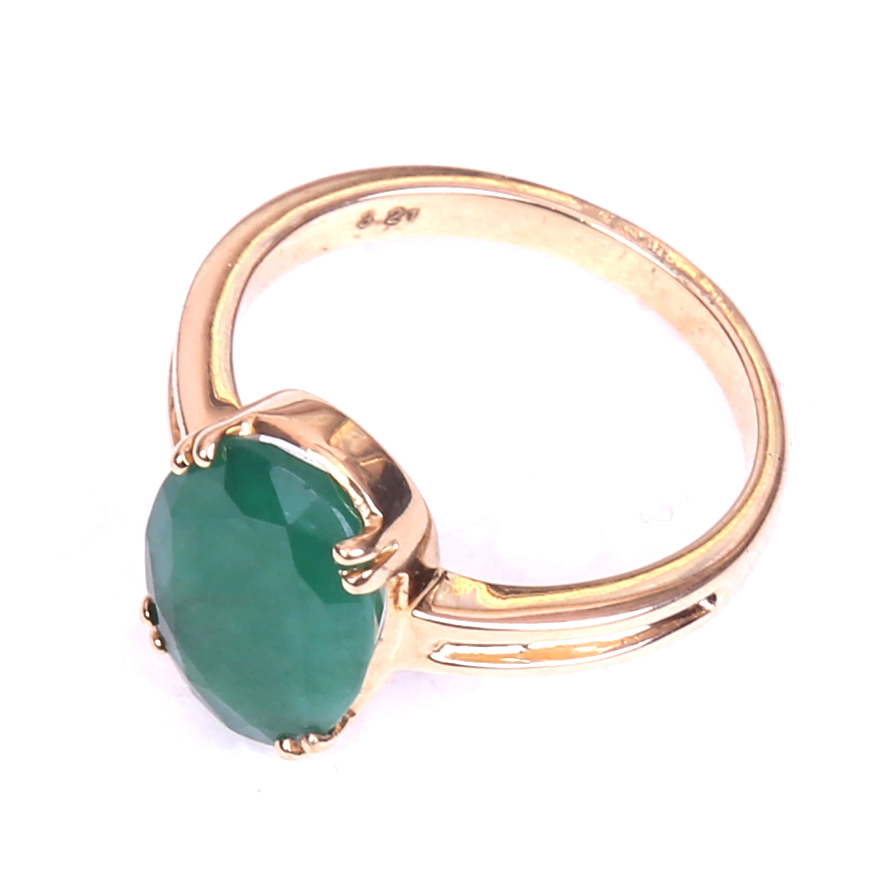 Vibrance Emerald (Panna) gold ring – Kundaligems.com