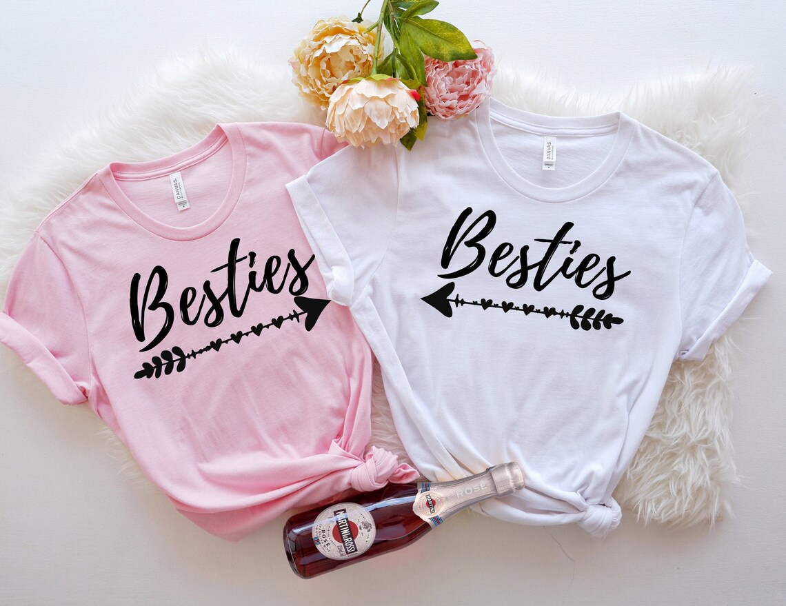 Besties Shirtbest Friends Shirt Forever Shirt Besties Etsy