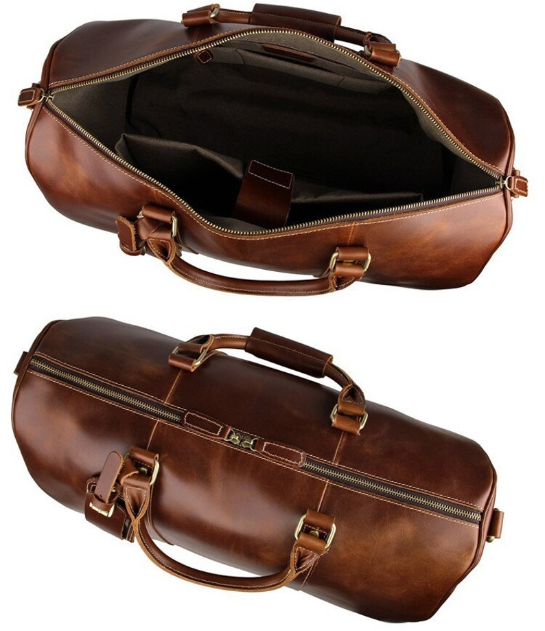 2Pcs Leder Räder Tasche beste Favorit große große rollende | Etsy
