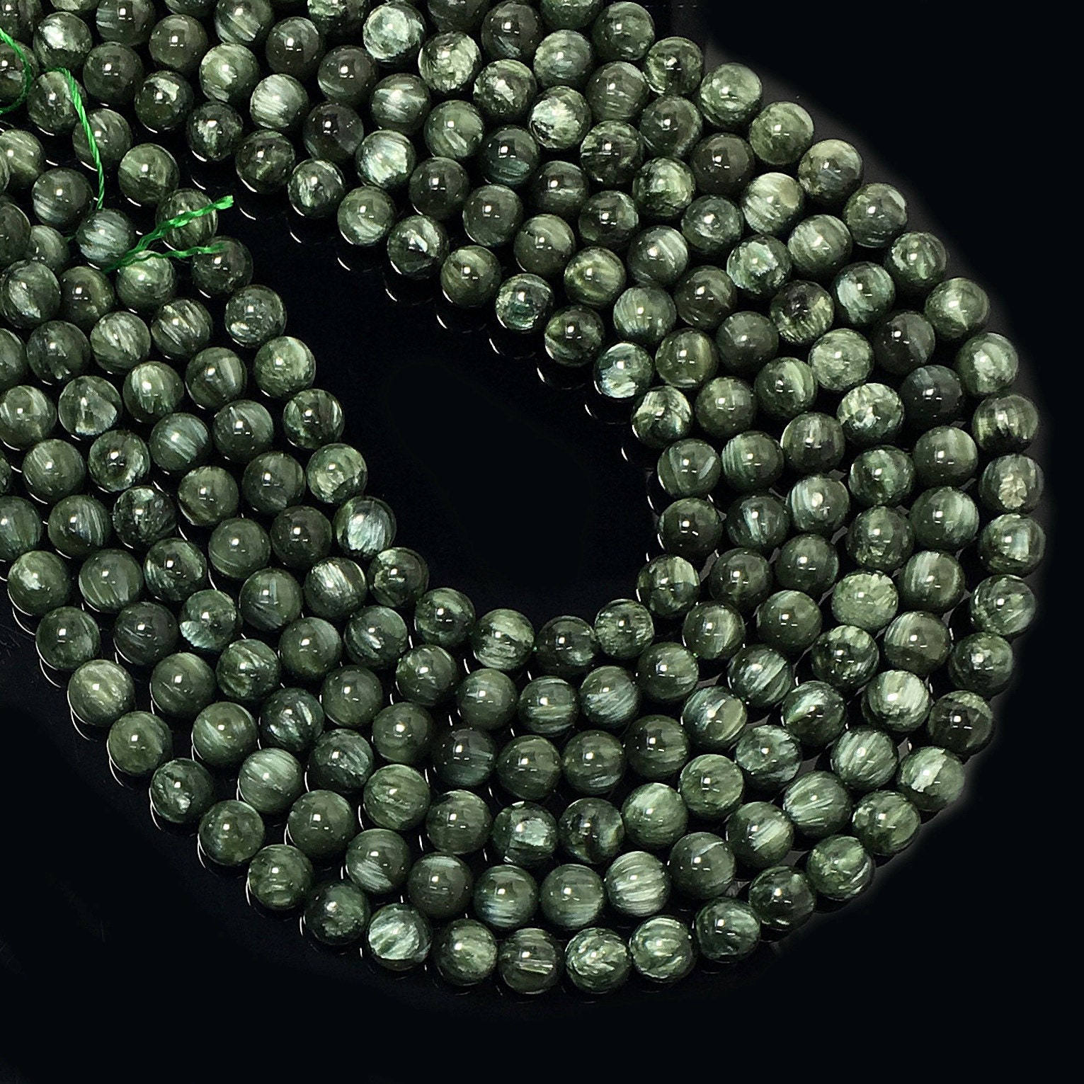 DIY Natural Germstone Gemstone Round Charm Beads Crafts Spacer 4MM 6MM 8MM 10MM 